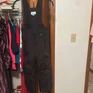 Black kids Snow Bibs